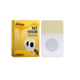 Bee Extract Infused Body Care Patches, 7 Counts Self-Adhesive Skin Friendly Body Comfort Stickers for Waist Daily Relaxing Care