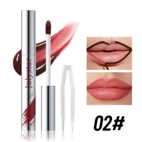Tear And Pull Lipliner Peel Off Lip Liner Matte, Not Easy To Smudge, Line Hook Lip Marker Makeup Pen (Option: 2)
