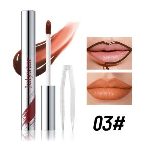 Tear And Pull Lipliner Peel Off Lip Liner Matte, Not Easy To Smudge, Line Hook Lip Marker Makeup Pen (Option: 03)