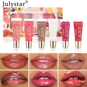Shuguang Moisturizing Lip Honey Fruit Flavor Duddy Lips Long Lasting Moisturizing Hydrating Hose Set Lip Glaze (Option: 63)