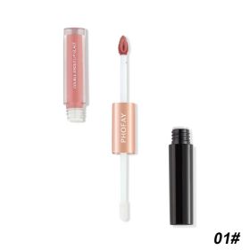 CL021 Double Head Non-stick Cup Lip Gloss (Option: 1)