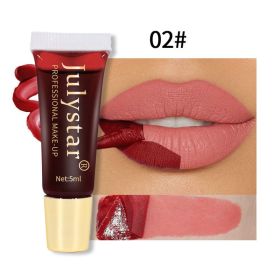 Matte Peel-Off Lip Stain, Long-Lasting Lip Tattoo Tint, Transfer-Proof & Waterproof Lip Gloss For Women (Option: 2)