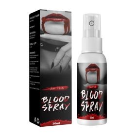 Jue Fish Plasma Spray Plasma Fake Blood Vampire Zombie Blood Simulation Blood Decoration Film And Television Makeup Props (Option: 3PCS)