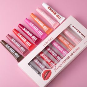 Fruit Flavored Long-lasting Moisturizing Lip Gloss, Moisturizing And Transparent, 8-pack Moisturizing Lip Gloss, Lip Makeup (Option: 66)