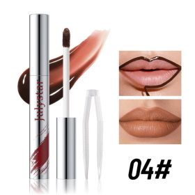 Tear And Pull Lipliner Peel Off Lip Liner Matte, Not Easy To Smudge, Line Hook Lip Marker Makeup Pen (Option: 4)